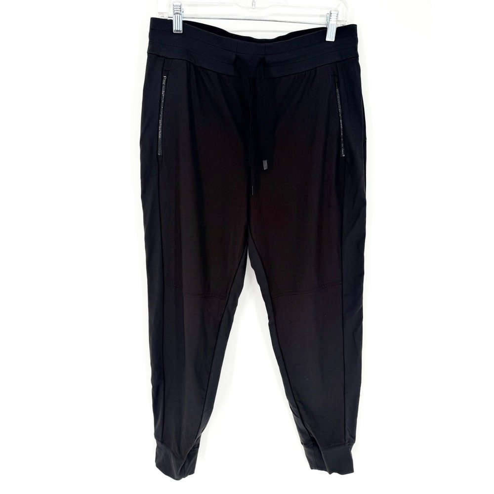 Athleta Headland Hybrid Mid Rise Jogger Black Women's Size 10 Athleisure Travel - Picture 6 of 14